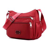 Bolsa mensageiro de nylon de grande capacidade para mulheres coreana 2024 Bolsa mensageiro de nylon de grande capacidade para mulheres coreana 2024