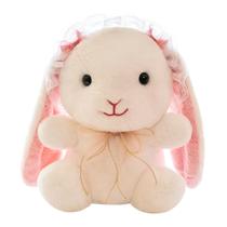 Bolsa mensageiro de ombro Cute Rabbit Plush de 25 cm para crianças