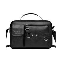 Bolsa Mensageiro Retro Impermeável De Grande Capacidade Para Homens, Pasta Para Laptop Para