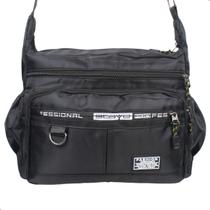 Bolsa Mensageiro Tiracolo Espaçosa Masculina Diversos Bolsos