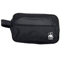 Bolsa Mesh Shower Caddy G.B.S Black Travel com zíper