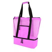 Bolsa Mesh Térmico para Praia Piscina Campo Piquenique