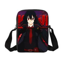 Bolsa Messenger Akames Ga Kills Akames Anime Canvas Poliéster Bolsa Messenger Akames Ga Kills Akames Anime Canvas Poliéster