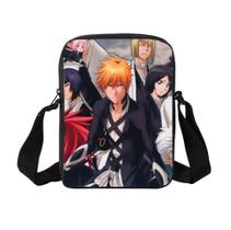 Bolsa Messenger Bleach Kurosaki Ichigo Anime Canvas 17x5x23cm Bolsa Messenger Bleach Kurosaki Ichigo Anime Canvas 17x5x23cm