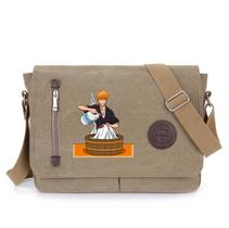 Bolsa Messenger Bleach Kurosaki Ichigo Anime Canvas 35x12x26cm Bolsa Messenger Bleach Kurosaki Ichigo Anime Canvas 35x12x26cm