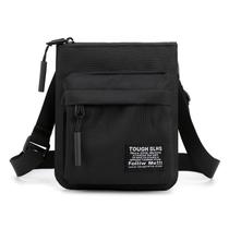 Bolsa Messenger, bolsa de ombro pequena de nylon, tiracolo, masculina