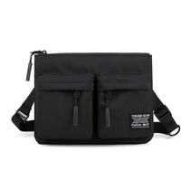 Bolsa Messenger, bolsa tiracolo de nylon elegante para homens