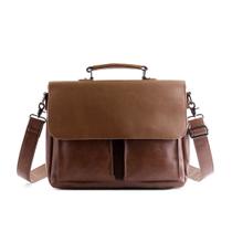 Bolsa Messenger Bolsa tiracolo de ombro empresarial em couro PU Bolsa Messenger Bolsa tiracolo de ombro empresarial em couro PU