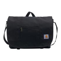Bolsa Messenger Carhartt Ripstop durável resistente à água preta