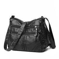 Bolsa Messenger de couro macio para mulheres, bolsa de ombro Bolsa Messenger de couro macio para mulheres, bolsa de ombro
