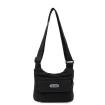 Bolsa Messenger de lona moderna para mulheres, tiracolo pequeno