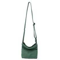 Bolsa Messenger de lona retrô japonesa para mulheres, tamanho pequeno Bolsa Messenger de lona retrô japonesa para mulheres, tamanho pequeno