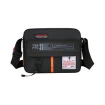 Bolsa Messenger Horizontal para Ombro - Bolsa de Nylon Casual para Lazer