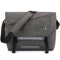 Bolsa Messenger OIWAS para homens e mulheres, laptop de 15,6" à prova d'água