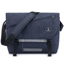 Bolsa Messenger OIWAS para homens e mulheres, laptop de 15,6" à prova d'água