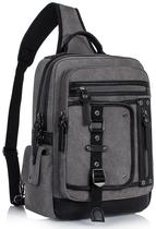 Bolsa Messenger Schkleier Canvas Sling Crossbody para homens Bolsa Messenger Schkleier Canvas Sling Crossbody para homens