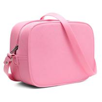 Bolsa MiIao Rosa Compacta Elegante Moda Tendência Moderna