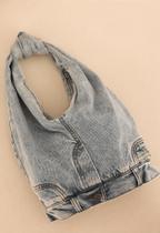 Bolsa Mini Bag Jeans Estilo e Personalidade Bolsa Mini Bag Jeans Estilo e Personalidade