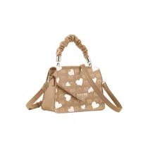 Bolsa Mini Baú Betty Boop Bege E Branca - Semax