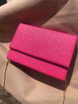 Bolsa Mini com Corrente Dourada Transversal Feminina Bolsa Mini com Corrente Dourada Transversal Feminina