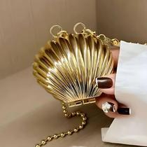 Bolsa Mini De Forma Concha Acrilica Para Ombro Transversal