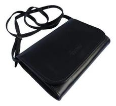 Bolsa Mini Feminina Tiracolo Transversal Bolsinha Porta Celular Carteira Moderna Em Couro