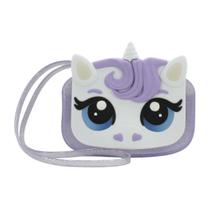 Bolsa Mini Melissa Dreamy Uni Bag Lilas Glitter/Branco