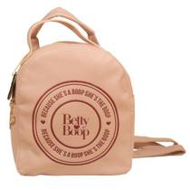 Bolsa Mini Mochila 2 Em 1 Betty Boop Feminina Casual Urbano