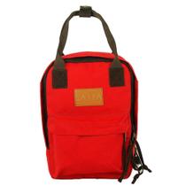 Bolsa Mini Mochila Quadrada Sabra Urban Vermelha Bolsa Mini Mochila Quadrada Sabra Urban Vermelha