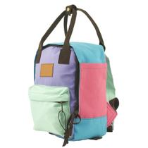 Bolsa mini mochila quadrada urban colorful pastel Bolsa mini mochila quadrada urban colorful pastel