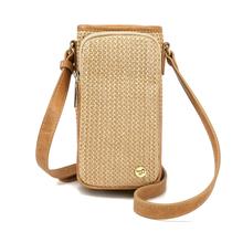 Bolsa MINICAT Straw Water Holder Amarelo 20x15cm