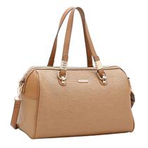 Bolsa Minimalista Feminina Chenson Visual Texturizado Cor:Marrom Bolsa Minimalista Feminina Chenson Visual Texturizado Cor:Marrom
