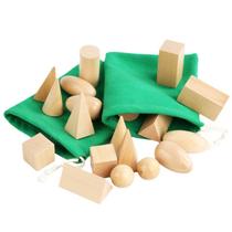 Bolsa misteriosa de madeira Montessori Toy Sensory Learning Kids