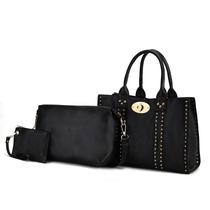 Bolsa MKF Collection Elissa Satchel Vegana - Conjunto de 3 Peças