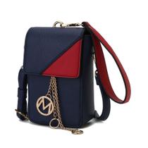 Bolsa MKF Collection Hannah Crossbody & Wristlet Gold Tone