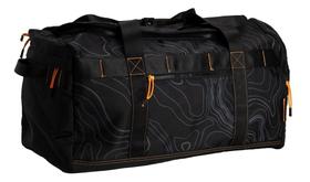 Bolsa Mochila Academia Preta E Laranja Imaginarium