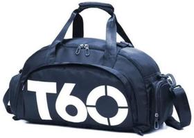 Bolsa Mochila Academia Viagem Impermeável T60 Azul Escura