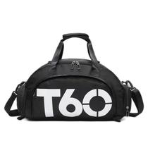 Bolsa Mochila Academia Viagem Impermeável T60 Preta