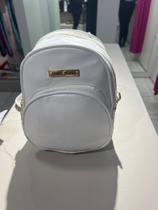Bolsa mochila branca