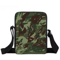 Bolsa Mochila Camuflada de Ombro Masculina Resistente Estilo Militar