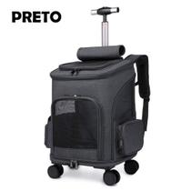 Bolsa Mochila com Rodinhas Lorben para Transporte de Pets Cães Gatos Bolsa Mochila com Rodinhas Lorben para Transporte de Pets Cães Gatos