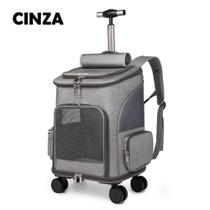 Bolsa Mochila com Rodinhas Lorben para Transporte de Pets Cães Gatos