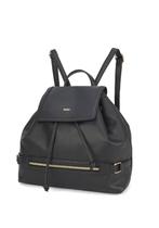 Bolsa Mochila Costas Feminina Gash Preta Mochilinha Saco Ori