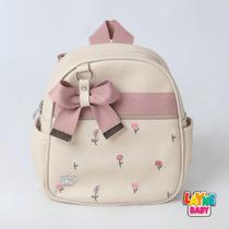 Bolsa Mochila de Costa Maternidade Luxo Mamãe e Bebê Impermeável Multifuncional Fraldas