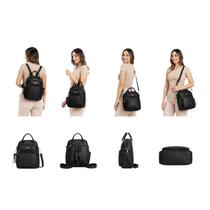 Bolsa Mochila de Couro Multifuncional Zup