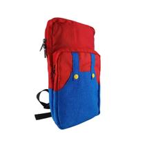 Bolsa mochila de transporte compatível com Nintendo Switch - Mario Macacao