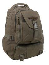 Bolsa Mochila Em Lona Resistente Escolar Trabalho Viagem Unissex