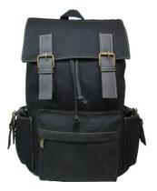 Bolsa Mochila Em Lona Resistente Nacional Masculino Feminino