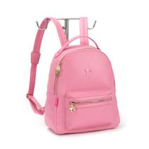 Bolsa Mochila Escolar Infantil Barbie material sintético Alça Regulável C/ Detalhes UP4YOU