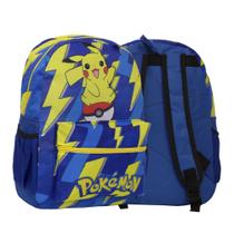 Bolsa Mochila Escolar Infantil Pokémon Pikachu Passeio Aulas Bolsa Mochila Escolar Infantil Pokémon Pikachu Passeio Aulas